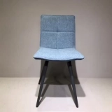 Medyls - Modern Promotion PU Velvet Fabric&Sandy Black Powder Coating Dining Chair For Restaurant Reception Factory Wholesales Hot Sale DINING CHAIR