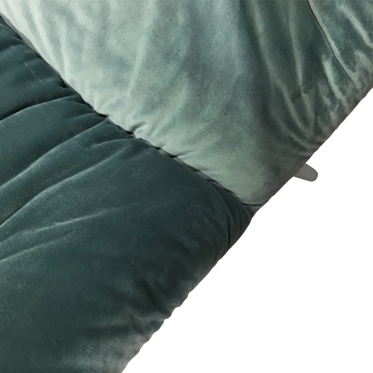 Blue Velvet SeatVelvet Cover Metal Legs Lounge Chair Living Room Bedroom Hot Sale DINING CHAIR Company - Medyls (5)