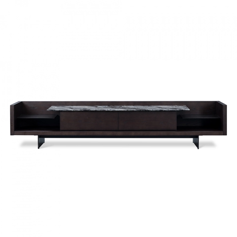 Europe Modern Sideboard Luxury Side Cabinet Soild Wood Double Swing Door Console Cabinet DINING TABLE-Medyls (2)