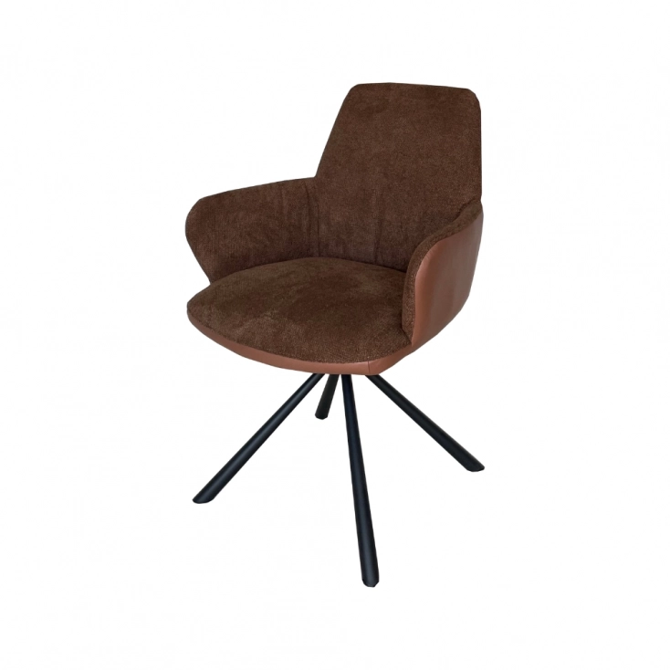 Home Furniture coffee hotel Luxury Upholstered Soft back velvet fabric dining chair with metal legs DINING CHAIR