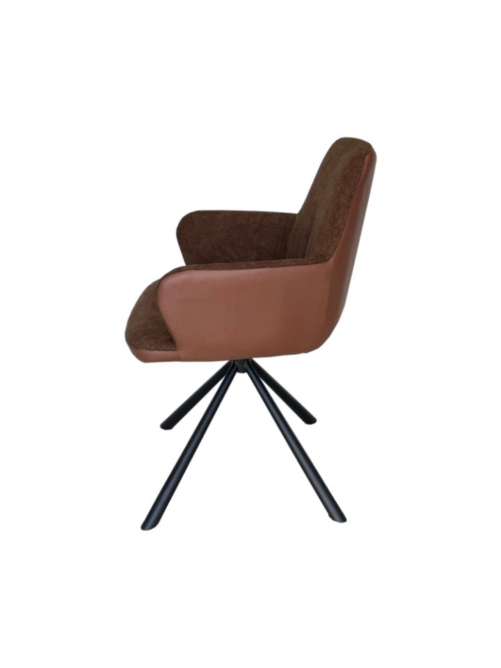 Home Furniture coffee hotel Luxury Upholstered Soft back velvet fabric dining chair with metal legs DINING CHAIR (3)