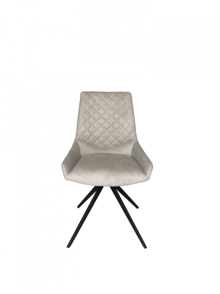 Medyls - Contemporary Green Black Gray Blue Dinning Chair Italian Modern Chesterfield Patio pu Leather Tufted Upholstered Dining Chair DINING CHAIR (6)