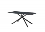 Medyls - Europa Style Tempered Glass Top&Metal Tube Frame Dining Table For Dining Room Restaurant Factory New Design OEM/ODM DINING TABLE (6)