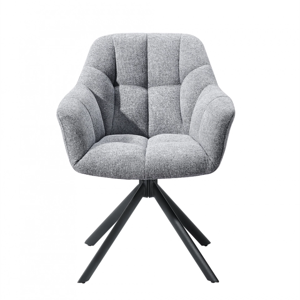 Medyls - Fabric Dining Chair with Metal Luxury Legs for Home Upholstered Soft Back Velvet Dining Room Furniture High Quality Modern DINING CHAIR (5)