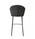 Medyls - Fabric/sandy Black Powder Coating Bar Furniture Grey Modern Factory New Dining Chair Home Furniture Metal Factory Wholesale BARSTOOL (3)