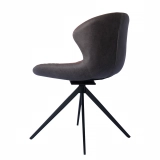 Medyls - Good Price Blue/Grey matching armrest Dining Chair For Living Room Bedroom Furniture Factory Outlet Hot Sale DINING CHAIR (4)