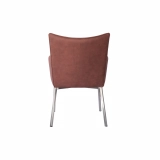 Medyls - Light Luxury New Design Fabric Seat/201Stainless Steel Legs Dining Chair Factory Wholesale Furniture DINING CHAIR (6)