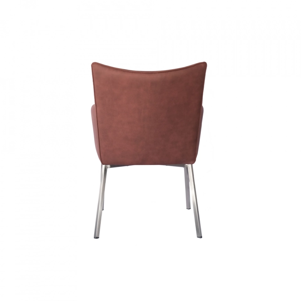 Medyls - Light Luxury New Design Fabric Seat/201Stainless Steel Legs Dining Chair Factory Wholesale Furniture DINING CHAIR (6)