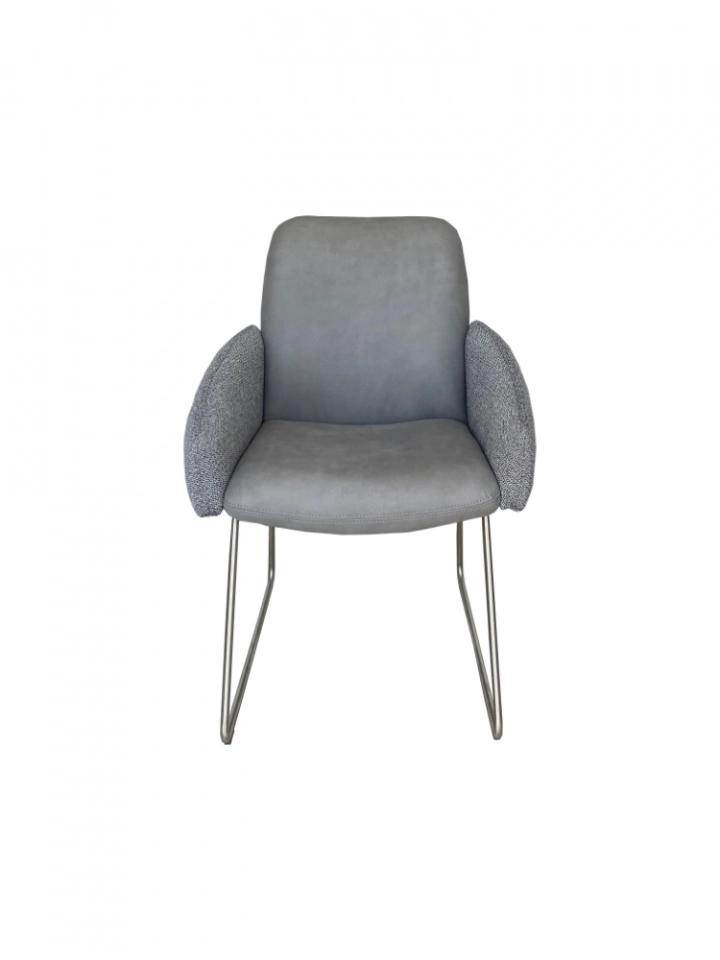 Medyls - Living Room Bedroom Furniture Modern Fabric/velvet/pu Seat Bag&sandy Black Dining Chair Velvet Powder Coating Lounge Chair DINING CHAIR (5)