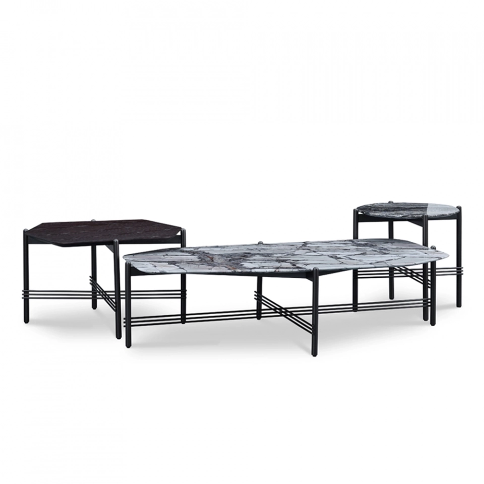 Medyls - Luxury New Design Home Dining Set Sideboard/Side Cabinet Tea Table/Coffee Table For Living Room Dining Room DINING SETS (4)