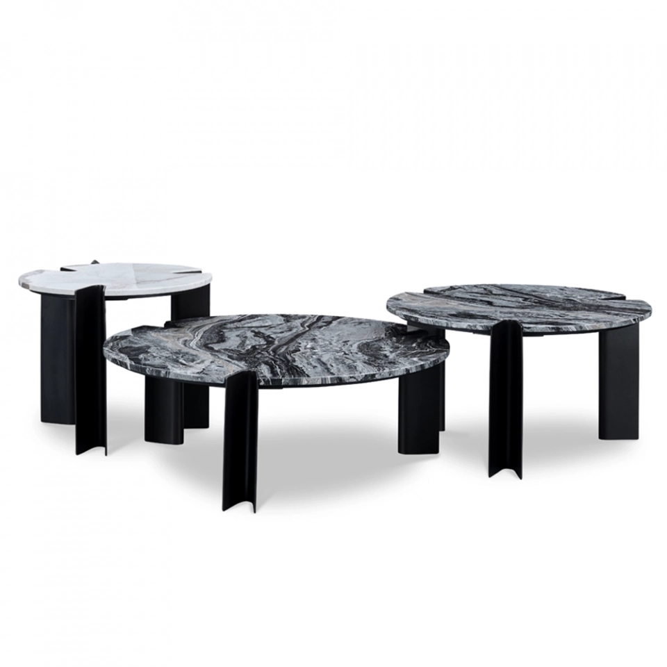 Medyls - Luxury New Design Home Dining Set Sideboard/Side Cabinet Tea Table/Coffee Table For Living Room Dining Room DINING SETS (6)