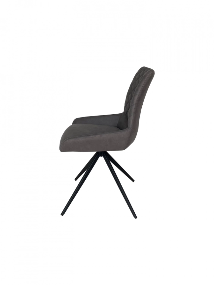 Medyls - Luxury Restaurant Dinning Room Furniture Modern Arm Fabric Velvet Dining Chairs With Metal Legs DINING CHAIR (3)