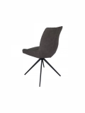 Medyls - Luxury Restaurant Dinning Room Furniture Modern Arm Fabric Velvet Dining Chairs With Metal Legs DINING CHAIR (4)