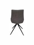 Medyls - Luxury Restaurant Dinning Room Furniture Modern Arm Fabric Velvet Dining Chairs With Metal Legs DINING CHAIR (5)