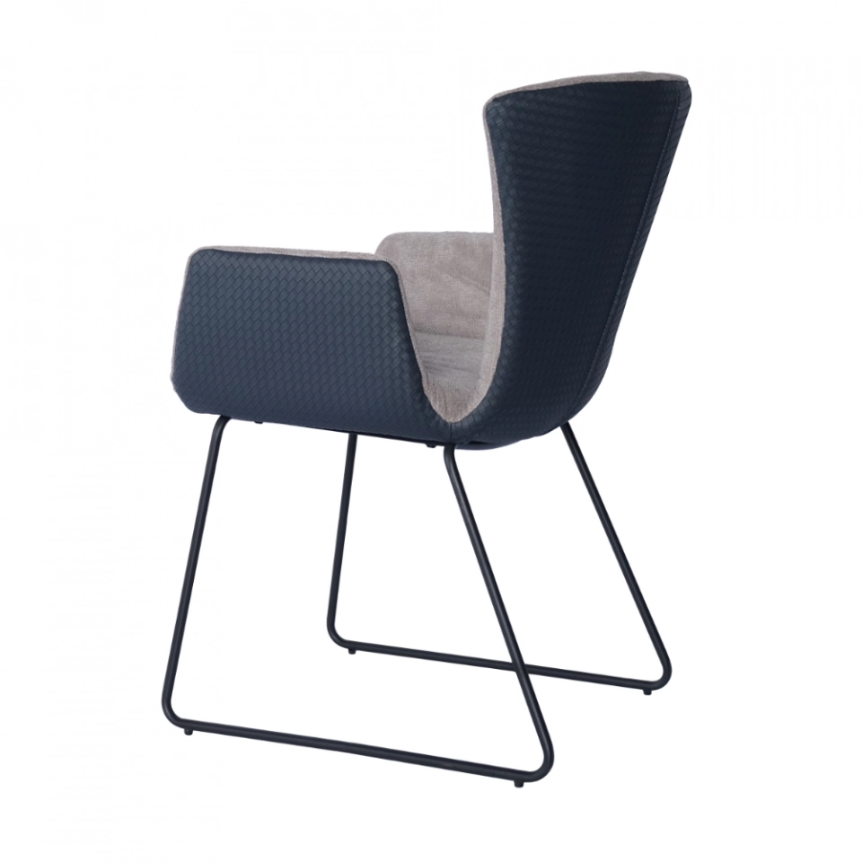 Medyls - Luxury Velvet Fabric PU Arm Peacock Leisure Lounge Accent Chair Modern Furniture Leather Armchair Living Room Chair DINING CHAIR (3) Medyls - Luxury Velvet Fabric PU Arm Peacock Leisure Lounge Accent Chair Modern Furniture Leather Armchair Living Room Chair DINING CHAIR (3)