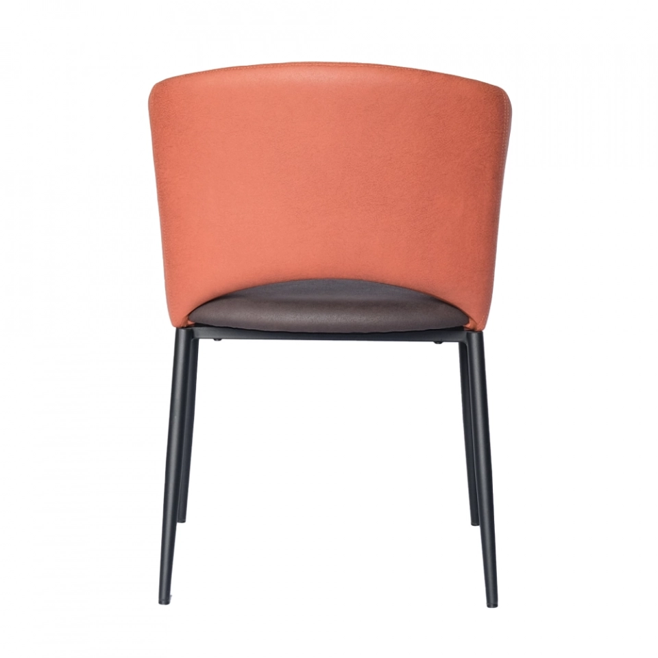 Medyls - Modern Armrest Backrest And Seat Bag Are Different Colors Sandy Black Powder Coating Dining Chair Factory Outlet Hot Sale DINING CHAIR (4)