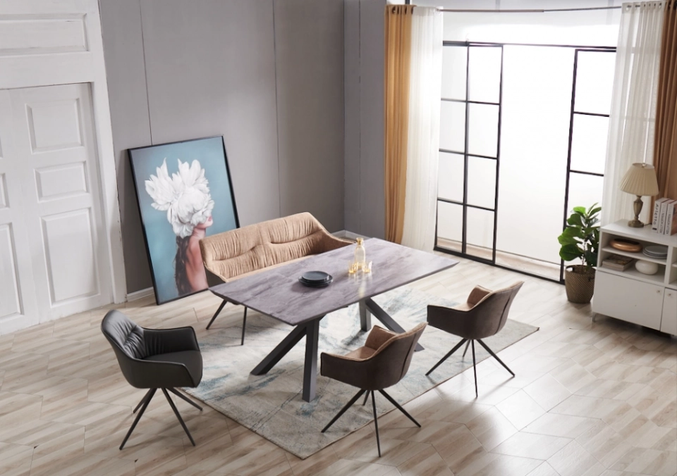 Medyls - Modern Dining Room Sets Furniture Factory Wholesale Good Price OEM/ODM DINING SETS (4)