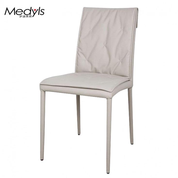 Medyls - Modern Fabric/Velvet/PU Seat Bag&Sandy Black Powder Coating Swivel Chair Living Room Bedroom Furniture Factory Outlet Hot Sale DINING CHAIR