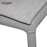Medyls - Modern Good Quality Buff PU Cover Metal Four Legs Upholstery For Dining Room Chair Factory Wholesales Japanese Market Hot Sale DINING CHAIR (5)