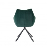 Medyls - Modern Green Velvet Seat &sany Black Frame Dining Chair Living Room Bedroom Furniture Home Furniture Metal Fashion DINING BENCH (5)