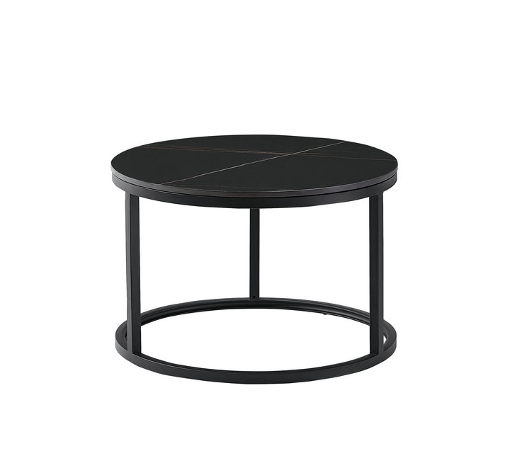 Medyls - Modern Marbling Round Tea Table Sofa Side Simple Wrought Steel Coffee Table Factory Web Celebrity Style OEM/ODM DINING TABLE Medyls - Modern Marbling Round Tea Table Sofa Side Simple Wrought Steel Coffee Table Factory Web Celebrity Style OEM/ODM DINING TABLE