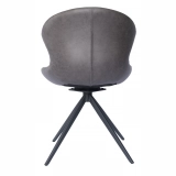 Medyls - Modern New Design 180 Degree Self-Reture Swivel&PU Velvet Fabric Dining Chair For Restaurant Factory Outlet Hot Sales DINING CHAIR (6)