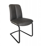 Medyls - Modern New Design Armchair For Office Yellow PU&Sandy Black Powder Coating With 360 Swivel Chair Factory Outlet Hot Sales OFFICE CHAIR (5)