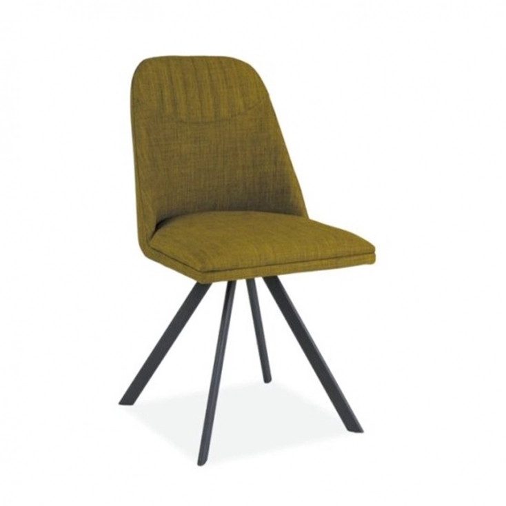 Medyls - Modern New Design Armchair For Restaurant Blue Fabric&Sandy Black Powder Coating Factory Outlet Hot Sales DINING CHAIR Medyls - Modern New Design Armchair For Restaurant Blue Fabric&Sandy Black Powder Coating Factory Outlet Hot Sales DINING CHAIR