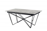Medyls - Modern New Design Dining Table Porcelain Counter Tops&Iron Frames Adjust The Foot Plug For Restaurant Dining Room Home Furniture DINING TABLE (2)