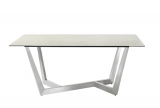 Medyls - Modern New Design Dining Table Porcelain Counter Tops&Iron Frames Adjust The Foot Plug For Restaurant Dining Room Home Furniture DINING TABLE (3)