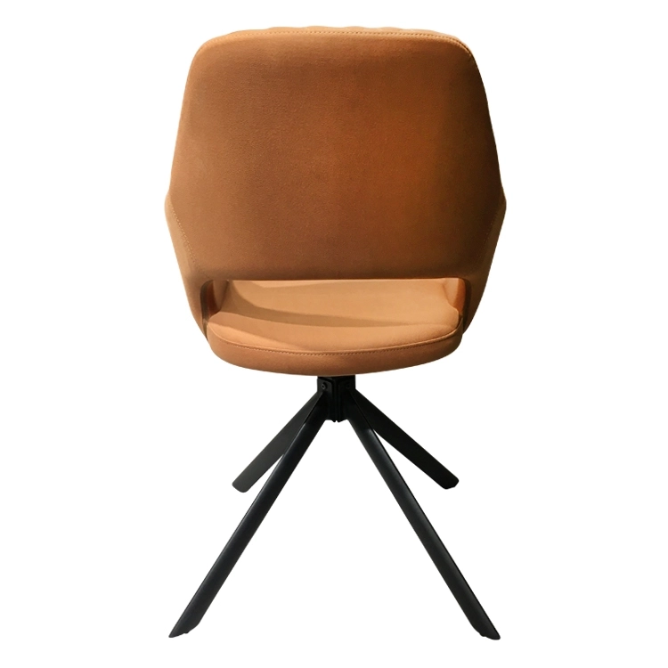 Medyls - ODM/OEM Modern New Design Armchair Bright-coloured Fabric&sandy Metal for Restaurant Dining Chair Dining Room Furniture Fashion DINING CHAIR (4)