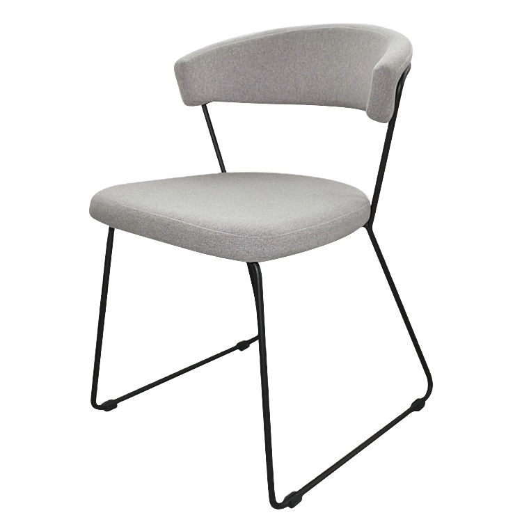 Medyls - Restaurant Dining Home Furniture Chairs Hotel PU Velvet Fabric&Metal DINING CHAIR (5)