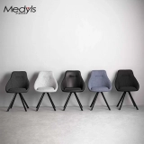 Medyls - Restaurant Dining Home Furniture Chairs Hotel PU Velvet Fabric&Metal With Swivel 180 Degree Turning Dining Room Chair DINING CHAIR (5) Medyls - Restaurant Dining Home Furniture Chairs Hotel PU Velvet Fabric&Metal With Swivel 180 Degree Turning Dining Room Chair DINING CHAIR (5)