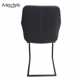 Medyls - Seat Dining Chair Manufacturer Lounge Chair Living Room Bedroom Furniture Swing Base PU Home Furniture High Quality Modern DINING CHAIR (4)