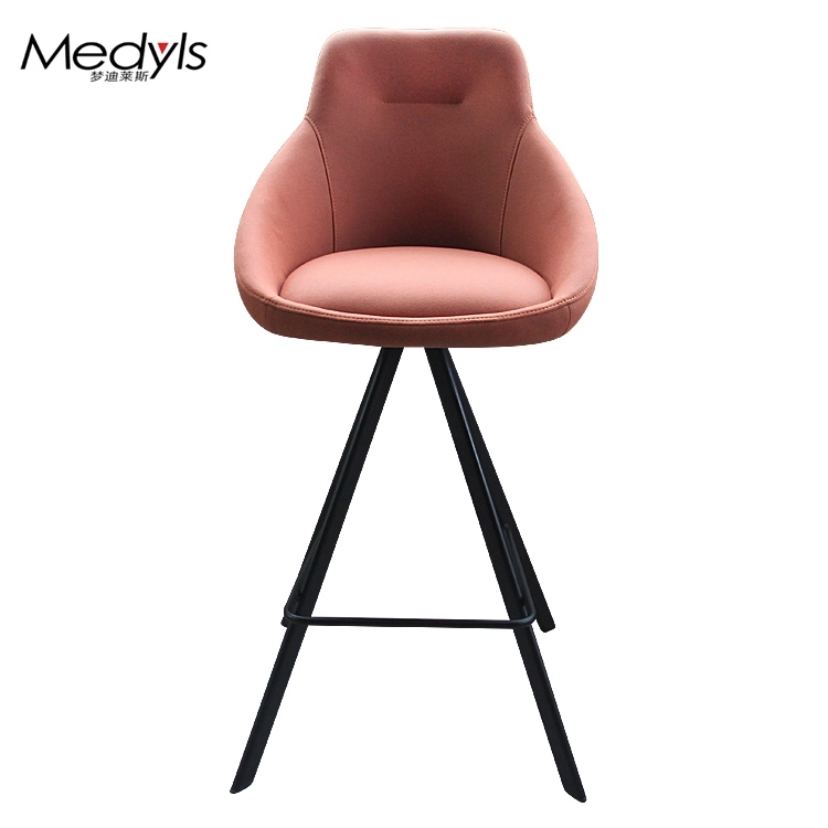 Medyls - Vintage Faux Leather Bar Stools Upholstered Barstools BARSTOOL (5)