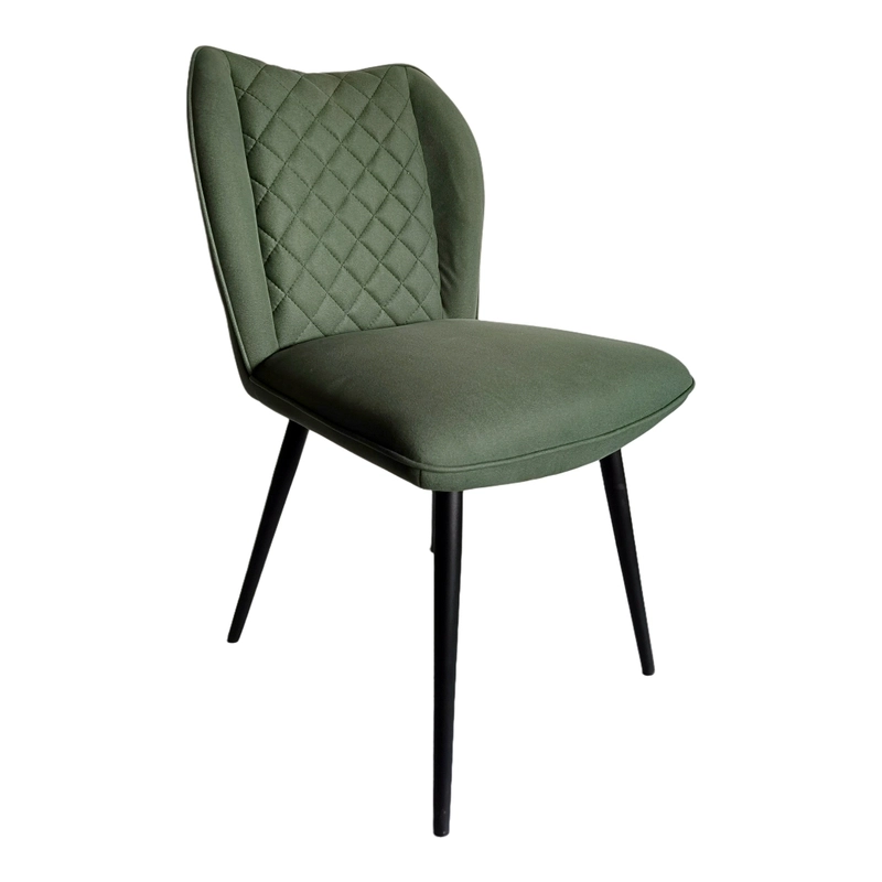 Medyls - Wholesale Modern Design Metal Frame Fabric Dining Chairs Factory Hot Sales DINING CHAIR (2)