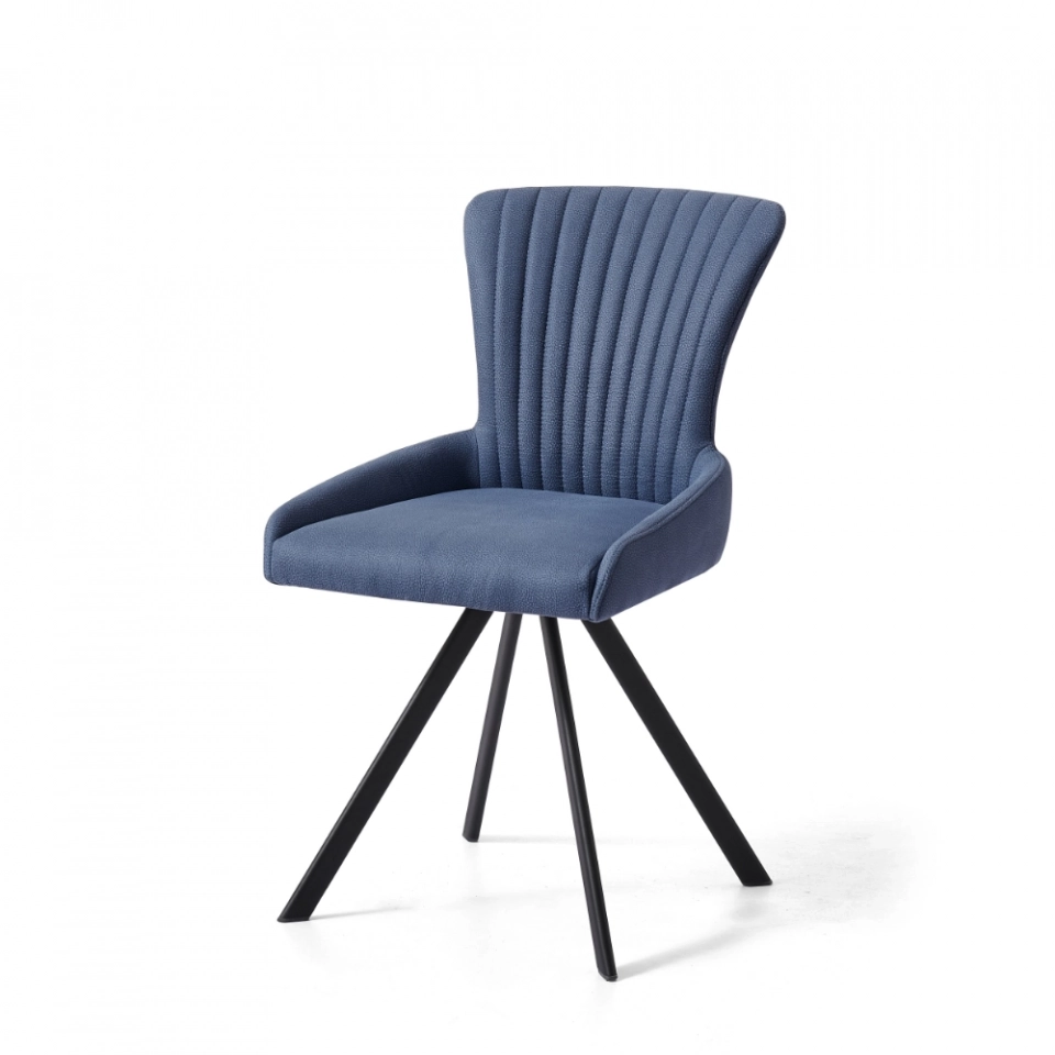 Medyls - Wholesale Modern Design Upholstered Dining Room Chair Home Furniture Fabric/cover Legs Wholesale Factory with Fabric Cover DINING CHAIR (6)