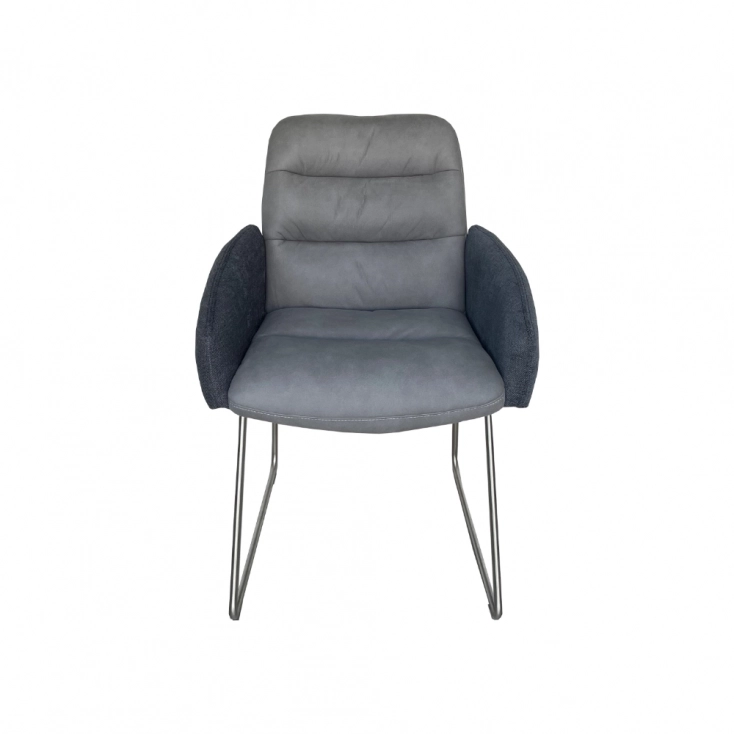 Modern Fabric/velvet/pu Seat Bag&sandy Black Dining Chair Velvet Powder Coating Lounge Chair -Medyls