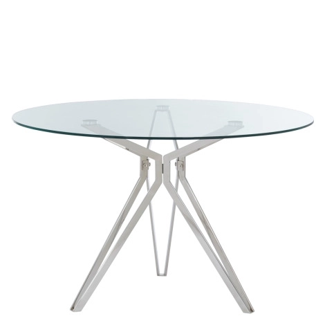 Modern Simple Dining Table Clear Glass&Metal Leg Kitchen OEM Engineer Living Packing Room Furniture DINING TAB- Medyls (5) Modern Simple Dining Table Clear Glass&Metal Leg Kitchen OEM Engineer Living Packing Room Furniture DINING TAB- Medyls (5)