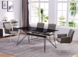 Modern Thickened rock plate multifunctional dining table set Multi-style high-end four seats - Medyls (6)