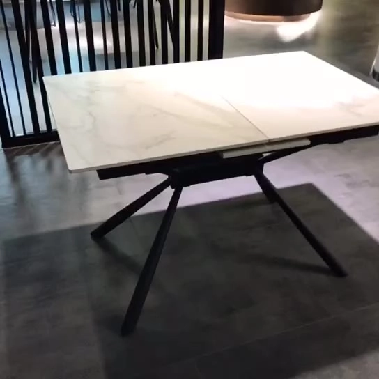 Modern Thickened rock plate multifunctional dining table set Multi-style high-end four seats - Medyls Modern Thickened rock plate multifunctional dining table set Multi-style high-end four seats - Medyls