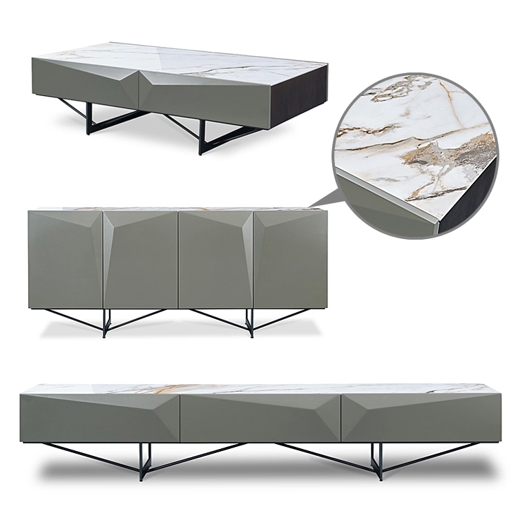 New Design Luxury Home Dining Set Sideboard/side Cabinet Tea Table/Dining Room Furniture Modern 1pc DINING-Medyls (6)