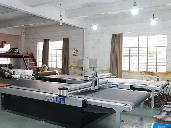 Fabric cutting workshop