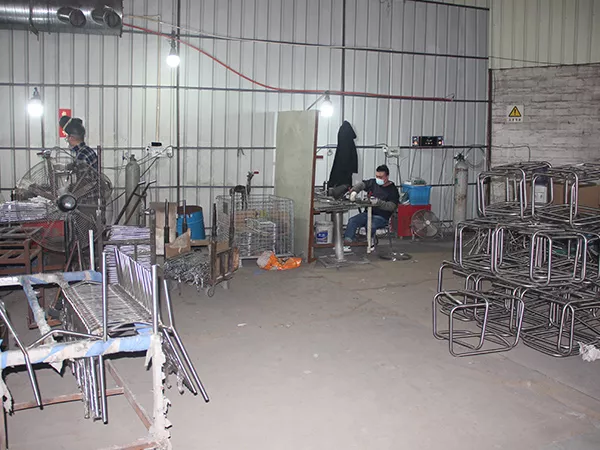 Stainless steel welding workshop