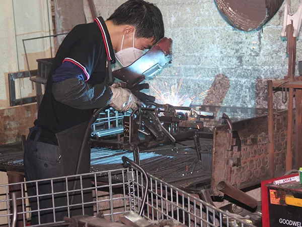 Welding work