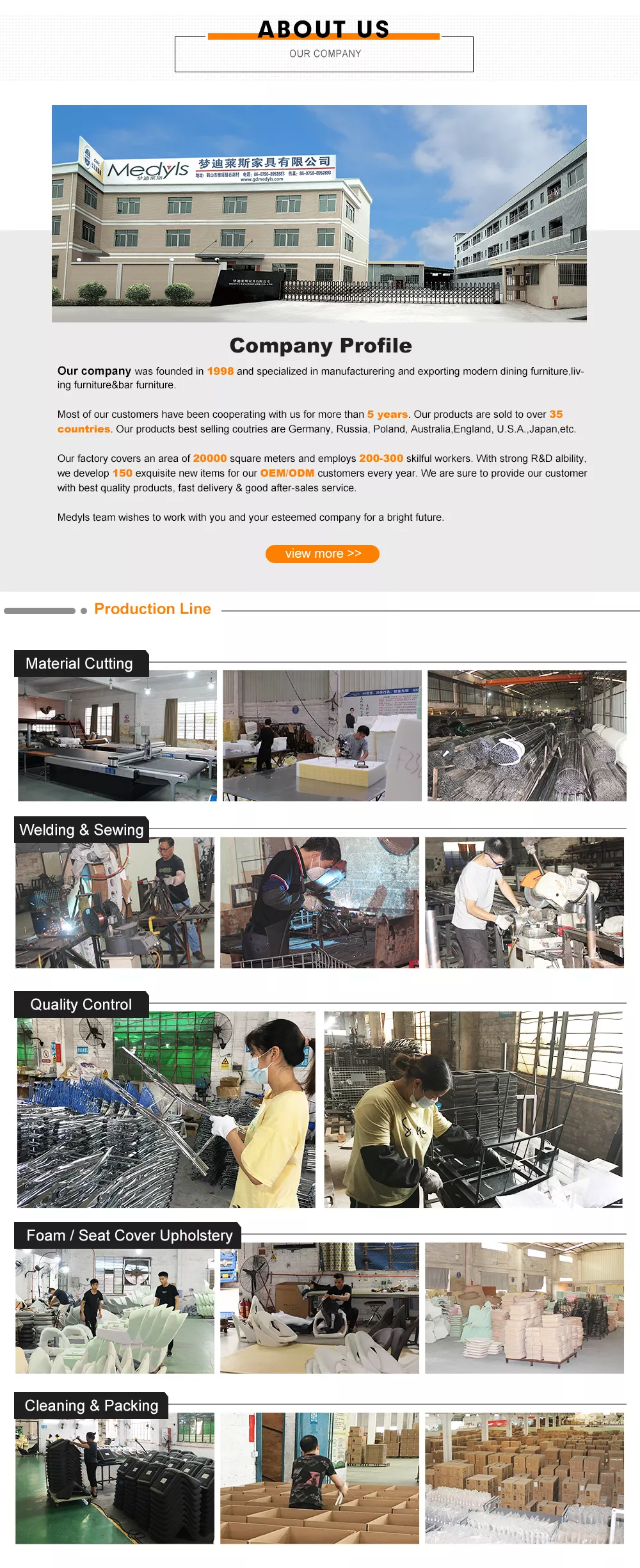 Fabric/sandy Black Powder Coating Bar Furniture Grey Modern Factory New Dining Chair Home Furniture Metal Factory Wholesale