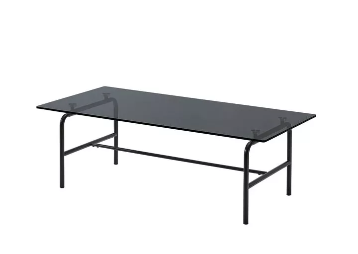 Modern Marbling Square Tea Table Sofa Side Simple Wrought Steel Coffee Table