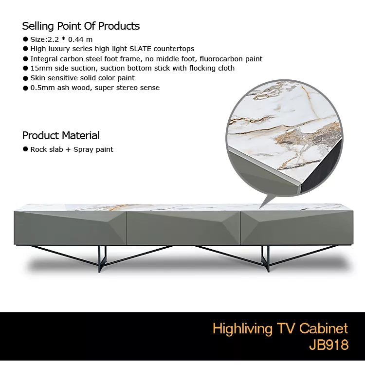 Luxury New Design Home Dining Set Sideboard/Side Cabinet Tea Table/Coffee Table For Living Room Dining Room