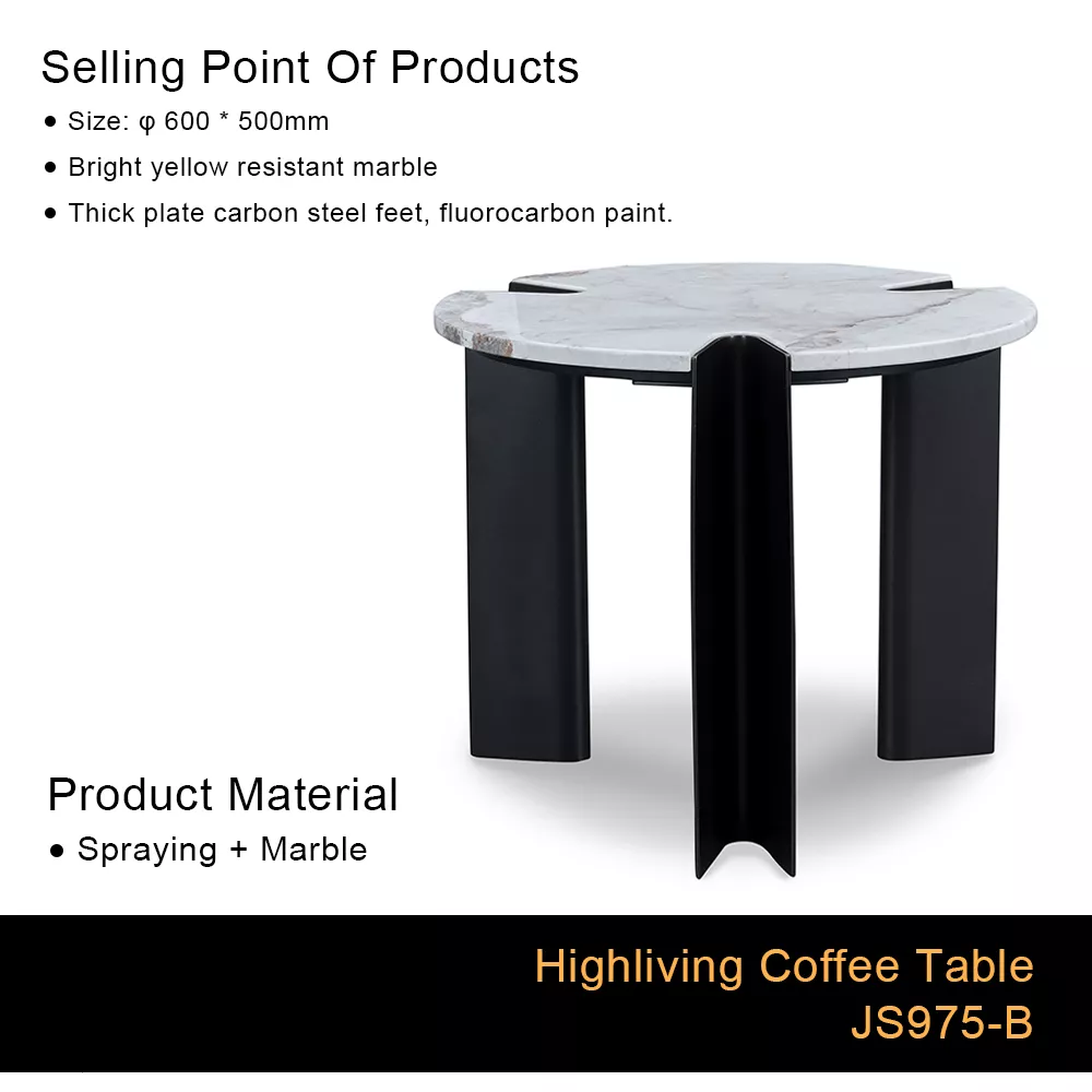 Coffee Table with Storage Console Concise Style with Cabinets and Interior Shelves For Home Furniture Living Room Coffee Table