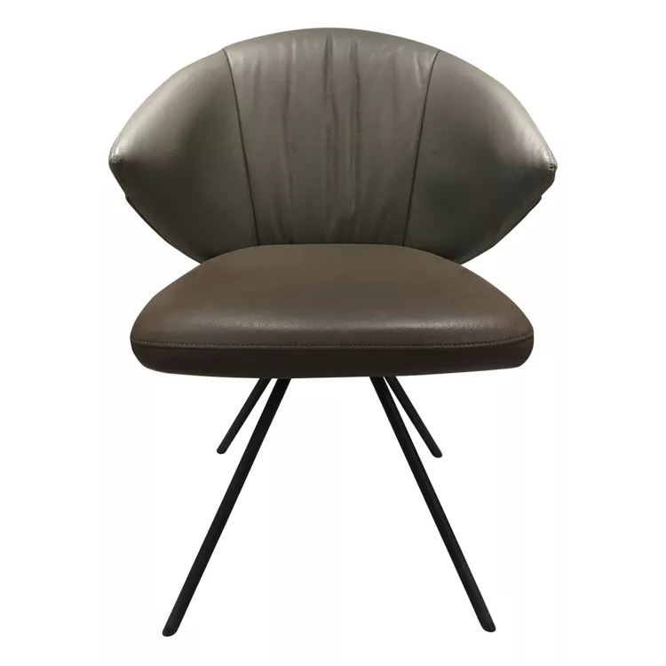 Modern New Design Mid-century Industrial Vintage Leather Bar Stools Chairs With Back Kitchen Nordic PU Leather Hot Sales